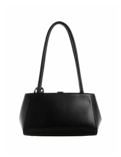 Guess Carrie Girlfriend Shoulder Satchel Bag in Black