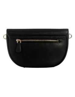Guess Cerelia Shoulder Satchel Bag in Black