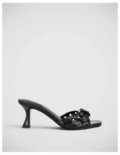 Guess Dagnee Heeled Sandals in Black