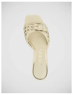 Guess Dagnee Heeled Sandals in Cream