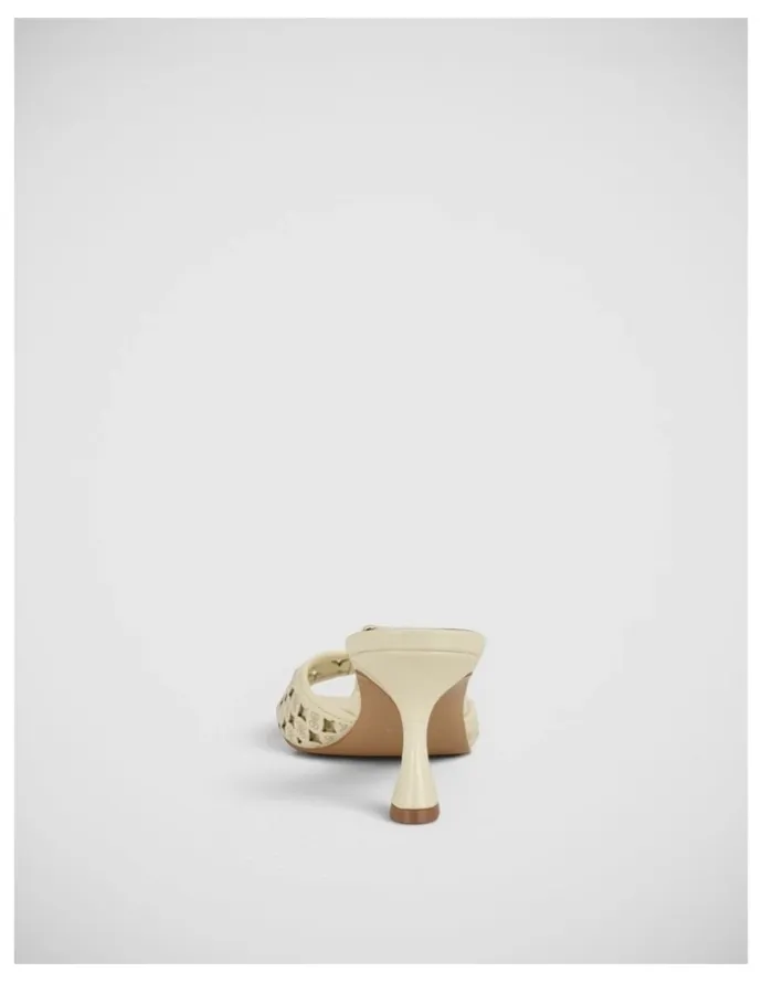 Guess Dagnee Heeled Sandals in Cream