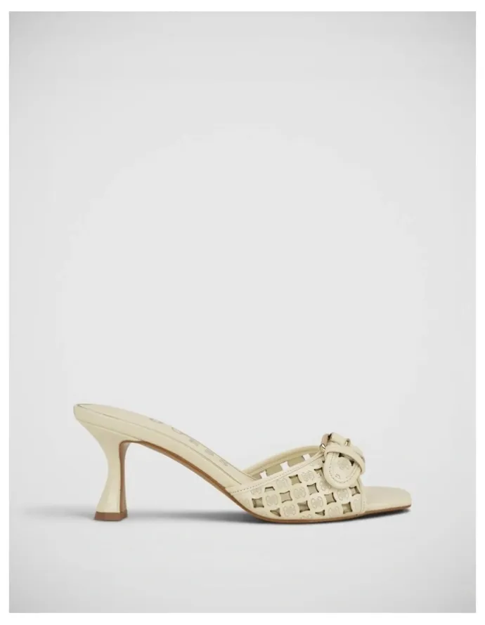 Guess Dagnee Heeled Sandals in Cream