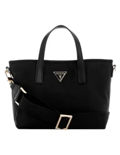 Guess Eco Gemma Mini Tote Bag in Black