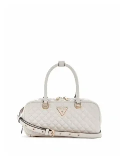 Guess Eco Rianee Satchel in White