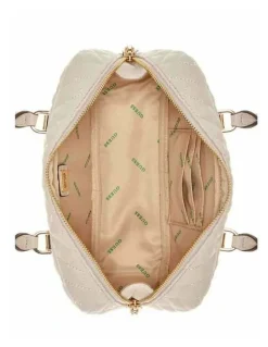 Guess Eco Rianee Satchel in White