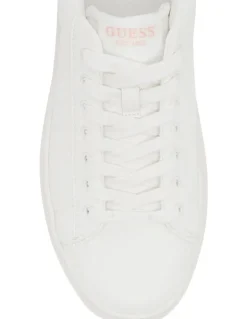 Guess Elbina Platform Sneaker in White