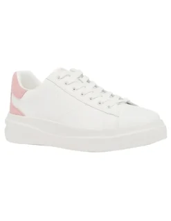 Guess Elbina Platform Sneaker in White