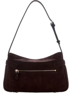 Guess Ella Satchel Bag in Espresso