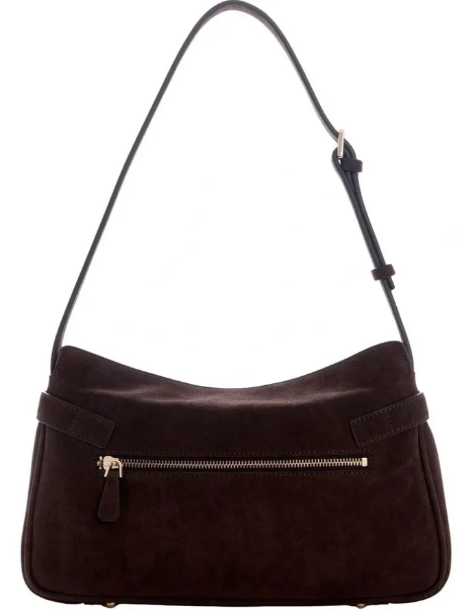 Guess Ella Satchel Bag in Espresso