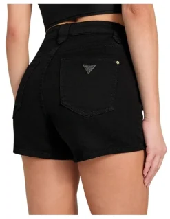 Guess Ellie Denim Shorts in Black
