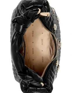 Guess Everlee Hobo Bag in Black