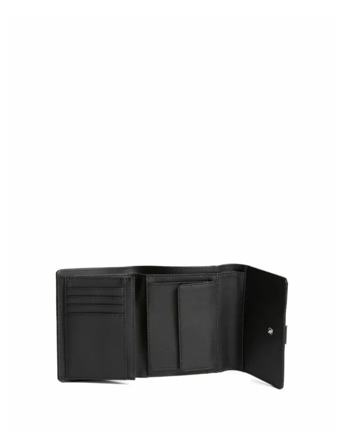 Guess Galya Trifold Wallet in Black