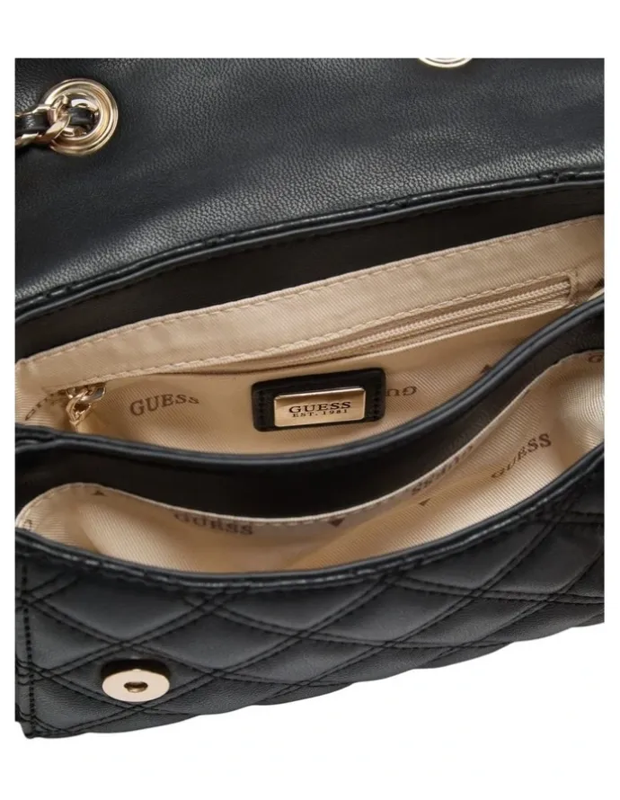 Guess Giully Mini Crossbody Bag in Black
