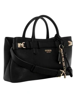 Guess Gregoria Girlfriend Satchel Bag in Black