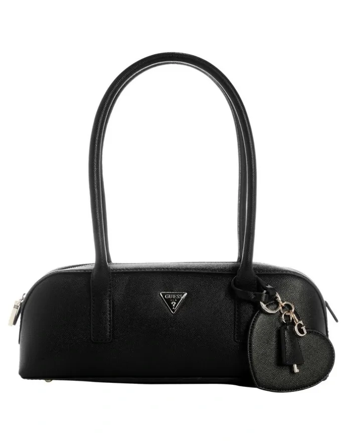 Guess Isobel Sml Satchel Bag IN Black