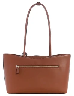 Guess Janie Girlfriend Tote Bag in Cognac