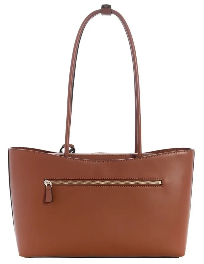 Guess Janie Girlfriend Tote Bag in Cognac