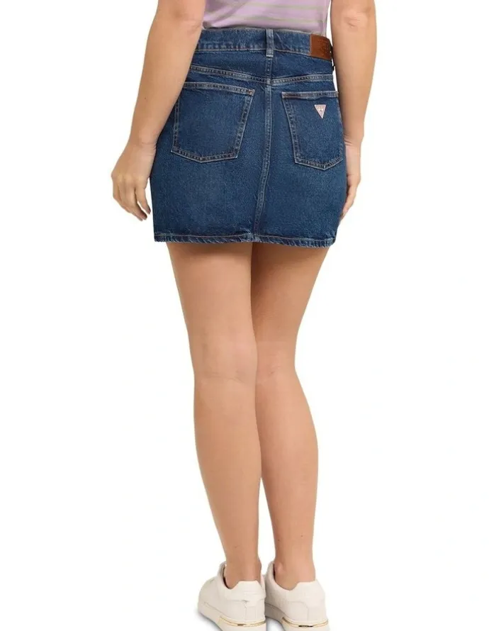 Guess Jeans Classic Mini Skirt in Blue