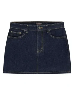 Guess Jeans Classic Mini Skirt in Blue