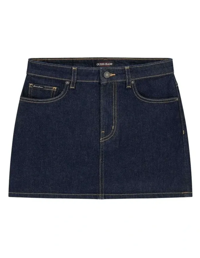 Guess Jeans Classic Mini Skirt in Blue