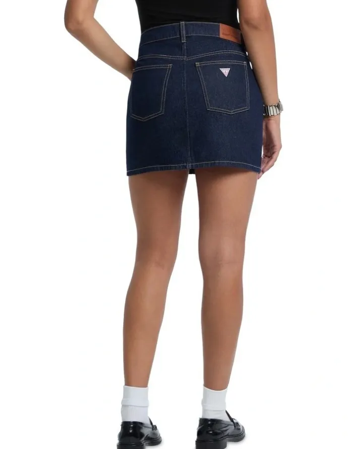 Guess Jeans Classic Mini Skirt in Blue