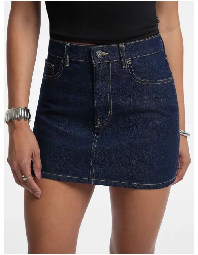 Guess Jeans Classic Mini Skirt in Blue