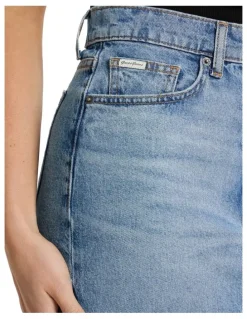 Guess Jeans Classic Mini Skirt in Blue