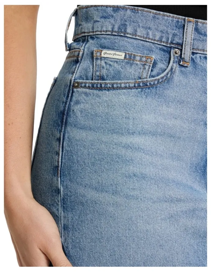 Guess Jeans Classic Mini Skirt in Blue
