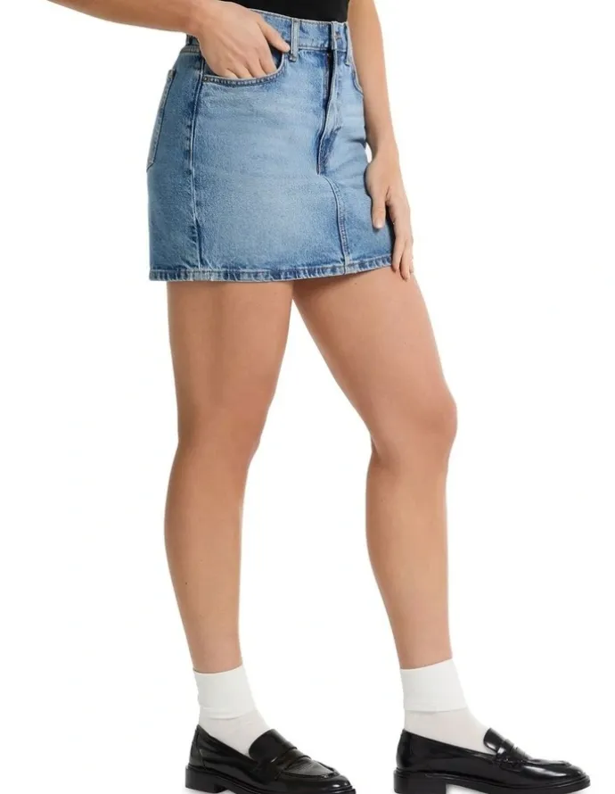 Guess Jeans Classic Mini Skirt in Blue