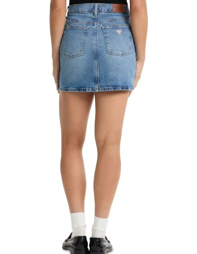 Guess Jeans Classic Mini Skirt in Blue
