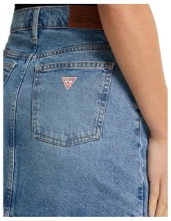 Guess Jeans Classic Mini Skirt in Blue