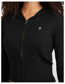 Guess Jeans Gj Ls Cable Hoodie Cardi
