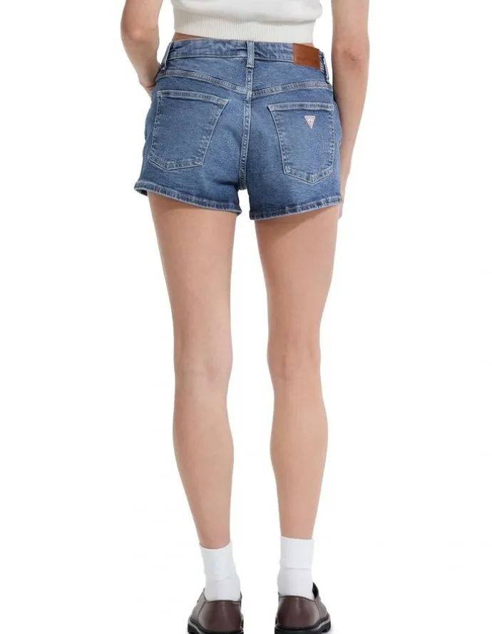 Guess Jeans Highwaist Vintage Short in Blue