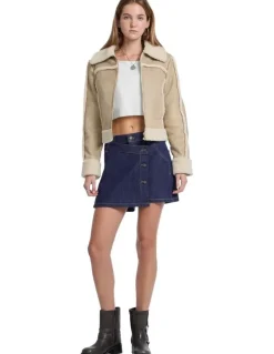 Guess Jeans Wrap Skort in Blue