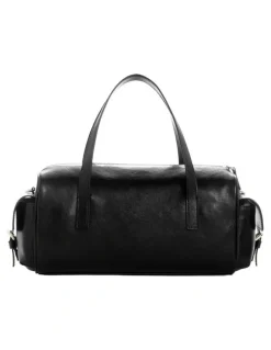 Guess Kassie Small Satchel Bag in Black