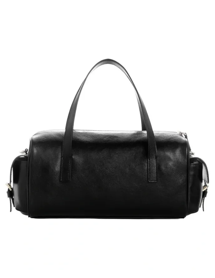 Guess Kassie Small Satchel Bag in Black