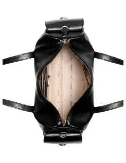 Guess Kassie Small Satchel Bag in Black