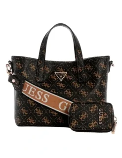 Guess Latona Mini Tote Bag in Brown