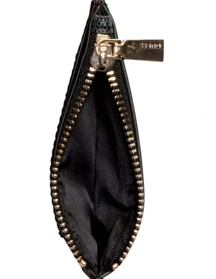 Guess Laurel Credit Card Case Wallet in Coal Logo