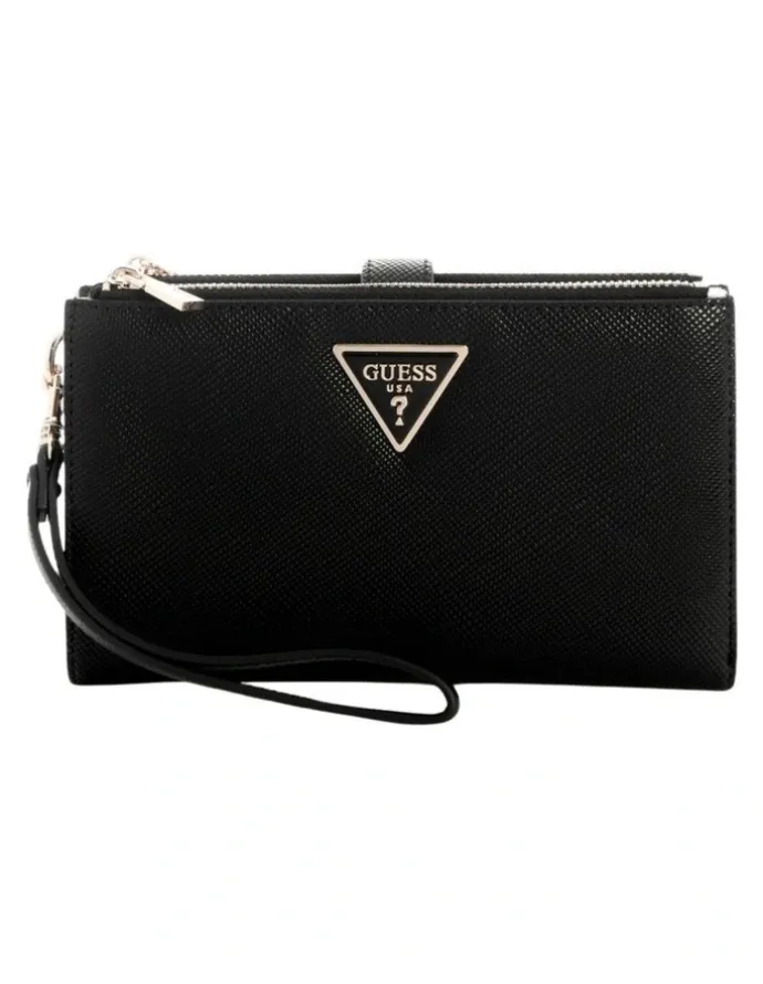 Guess Laurel II Double Zip Organiser in Black