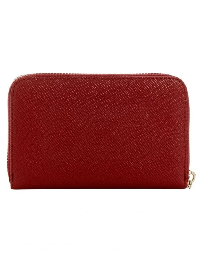Guess Laurel Medium Zip Around Wallet in Garnet