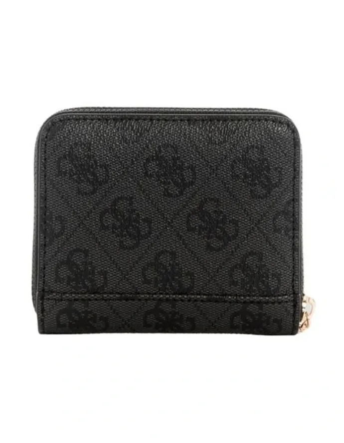 Guess Laurel Small Wallet in Coal Logo