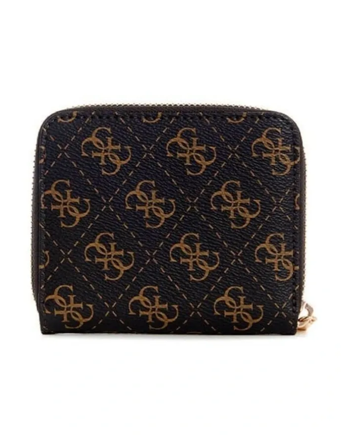 Guess Laurel Small Wallet in Brown Logo