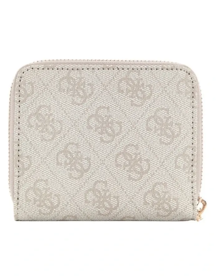 Guess Laurel Small Wallet in Bone Logo