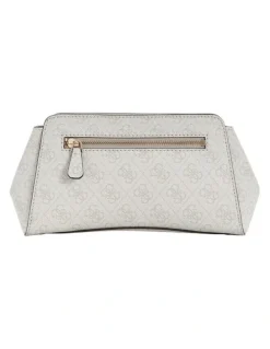 Guess Leona Girlfriend Crossbody Bag in Bone Logo