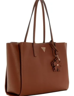 Guess Lucci Tote Bag in Cognac