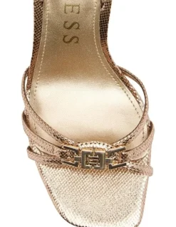 Guess Metallic Twilla Heel in Rose Gold