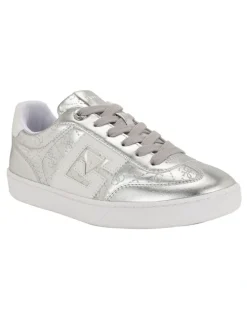 Guess Nochee 2 Sneakers in Silver Metallic