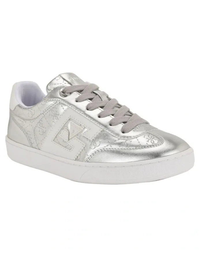 Guess Nochee 2 Sneakers in Silver Metallic