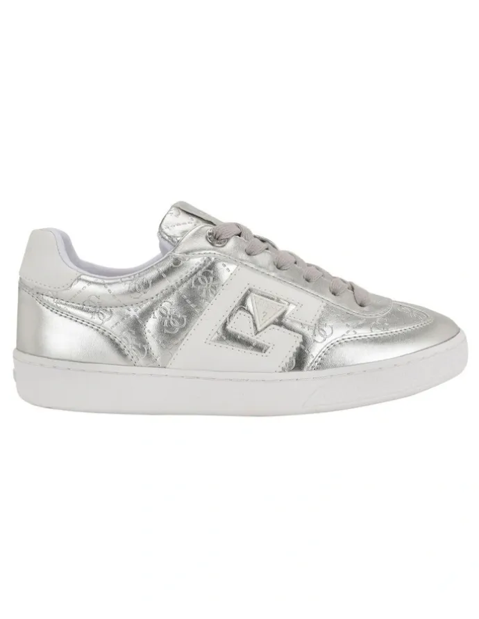 Guess Nochee 2 Sneakers in Silver Metallic